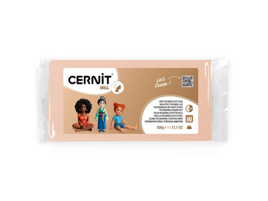 Cernit DOLL collection 500 g Pink beige - Pink beige 425 (Pack x2)