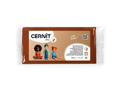 Cernit DOLL collection 500 g Caramel - Caramel 807 (Pack x2)