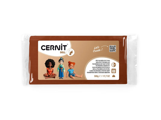 Cernit DOLL collection 500 g Caramel - Caramel 807 (Pack x2)