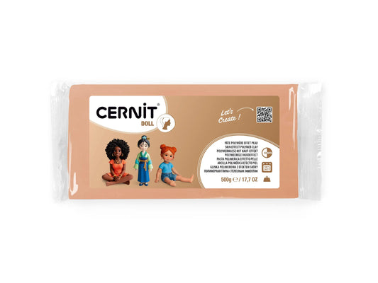 Cernit DOLL collection 500 g Sun tan - Sun tan 855 (Pack x2)