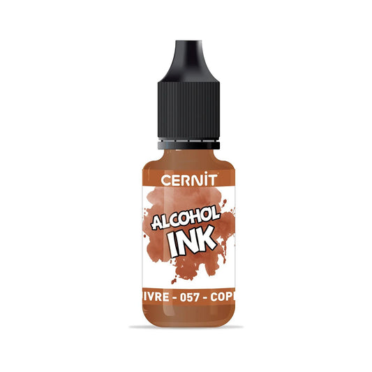 Alcohol ink cernit 20 ml Copper - Copper 57 (Pack x6)