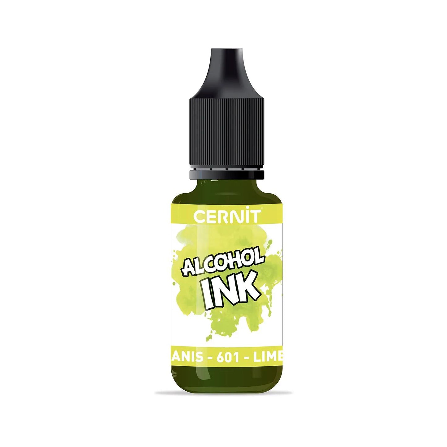 Cernit ink with alcohol 20 ml Green anise - Green anise 601 (Pack x6)
