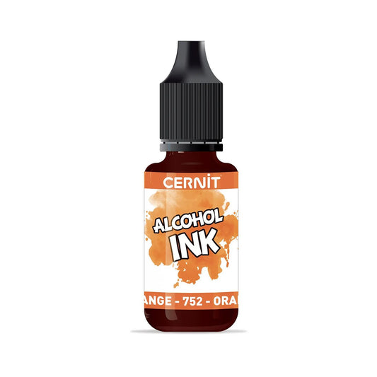 Alcohol ink Cernit 20 ml Orange - Orange 752 (Pack x6)