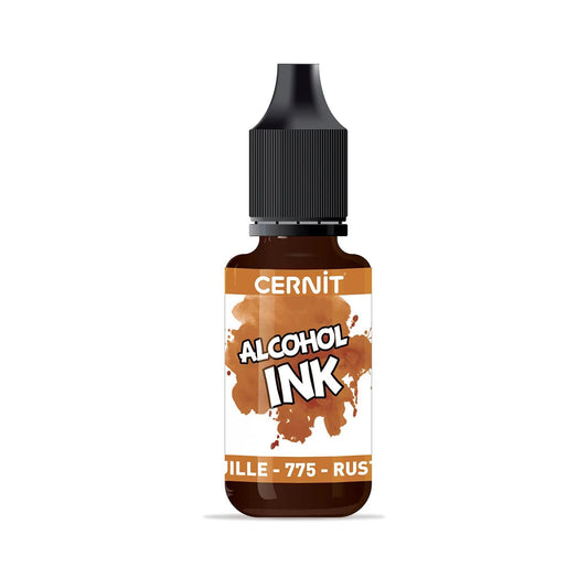 Alcohol ink cernit 20 ml Rust - Rust 775 (Pack x6)