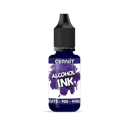 Inchiostro Cernit con alcool 20 ml viola blu - viola blu (Pacchetto x6)