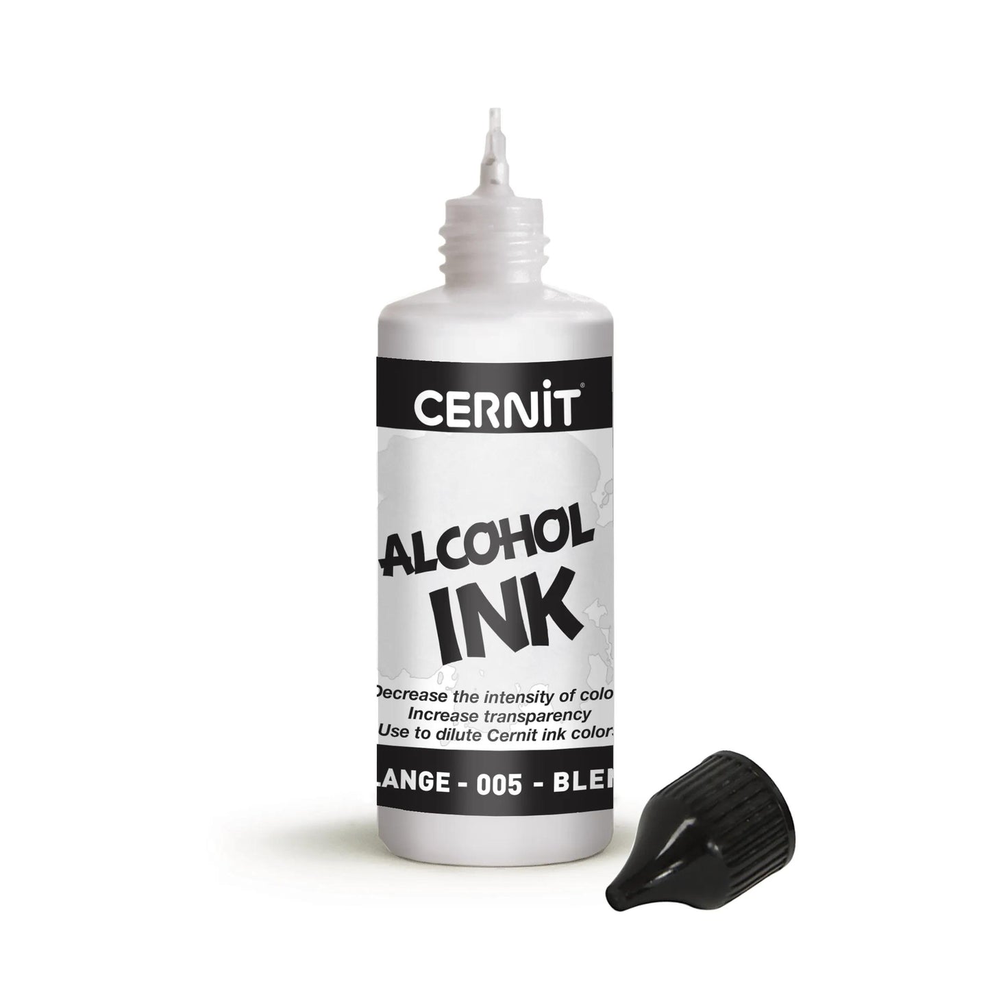 Cernit ink with alcohol 80 ml Mix solution - Transparent 5 (Pack x5)