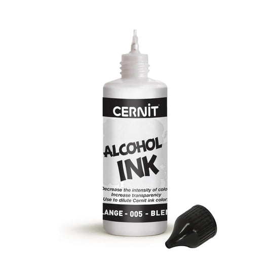 Cernit ink with alcohol 80 ml Mix solution - Transparent 5 (Pack x5)