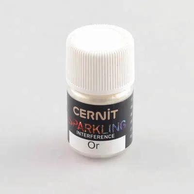 Cernit Sparkling 5 g Gold Interference - Gold 50 (Pack x6)