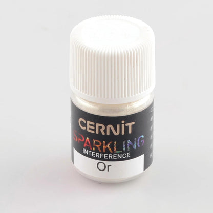 Cernit Sparking 5 g Gold Interference - Gold (Paket x6)