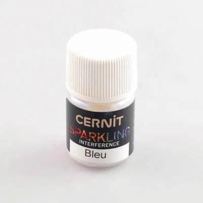 Sparkling Cernit 5 g Interference blue - Blue 200 (Pack x6)