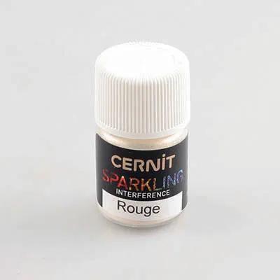 Sparkling Cernit 5 g Interference Red - Red 400 (Pack x6)