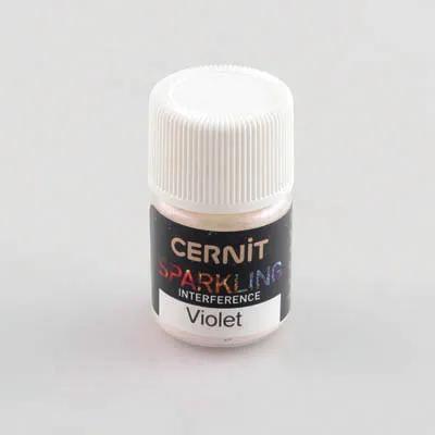 Cernit Sparkling 5 g Violet interference - Violet 900 (Pack x6)