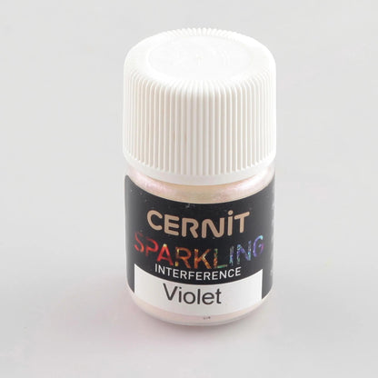 Cernit Sparking 5 g Violette Interferenz - Violett (Paket x6)