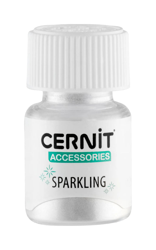 Sparkling Cernit 5 g Diamond Silver - Silver 80 (Pack x6)