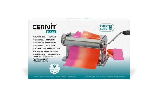 Cernit pasta machine - Steel