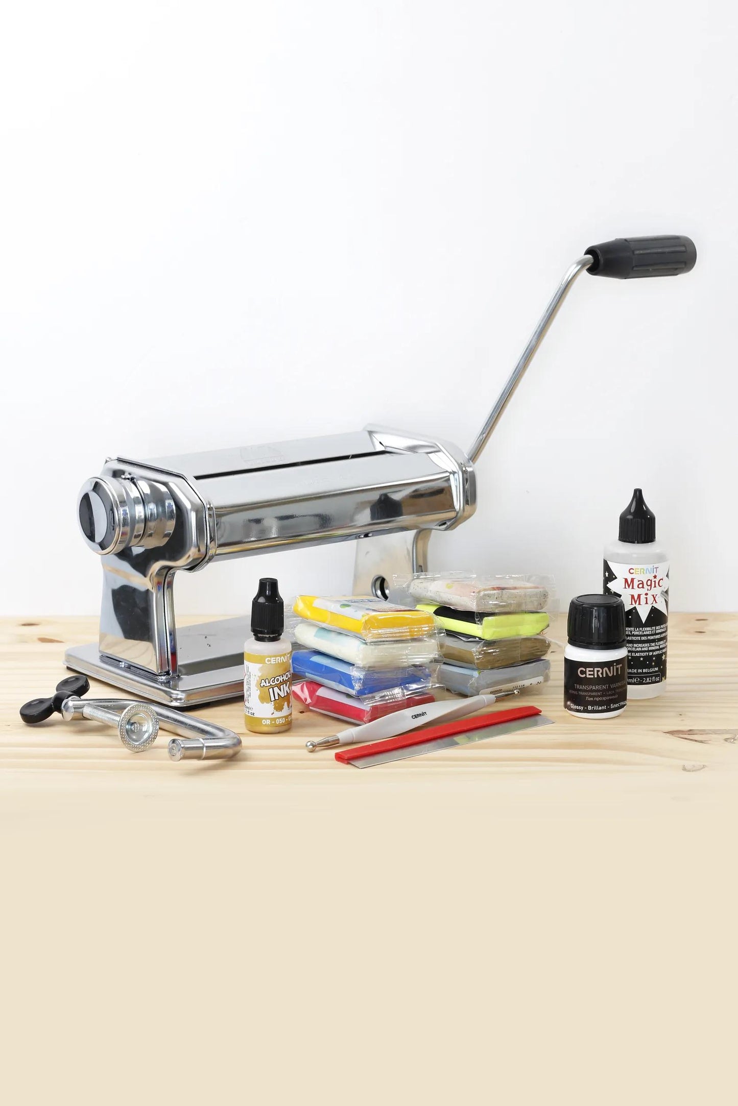 Cernit pasta machine - Steel