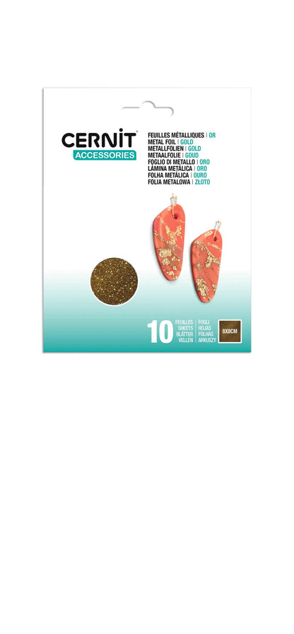 Pack 10 Metallbleche - Gold - Gold (Paket x10)