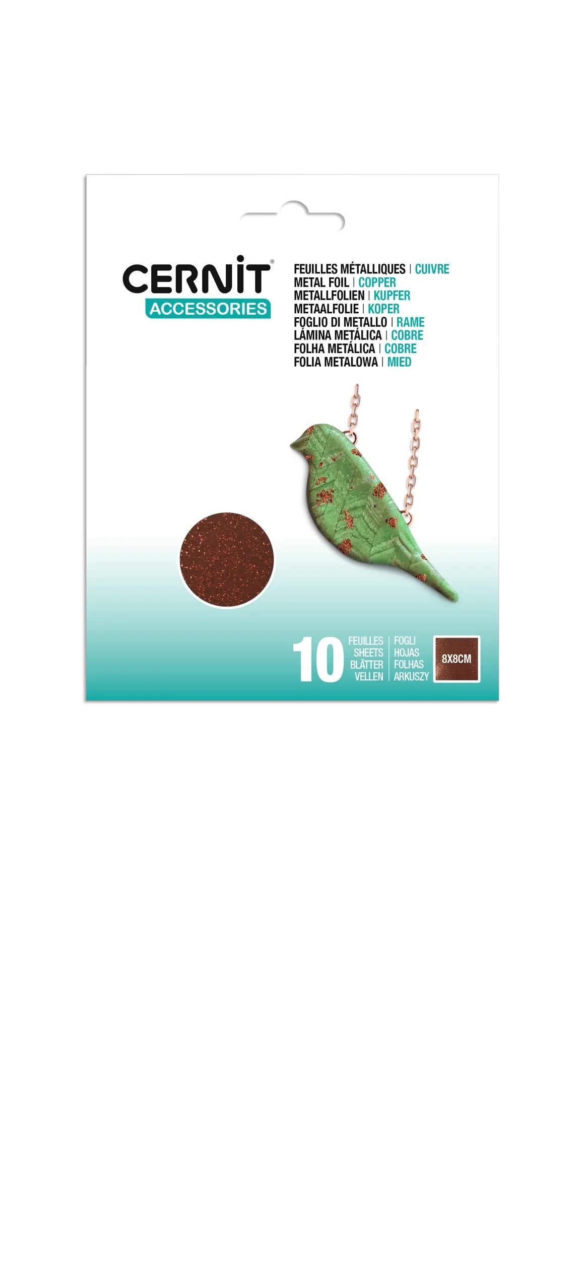 Pack 10 sheet metallised - copper - Copper (Pack x10)