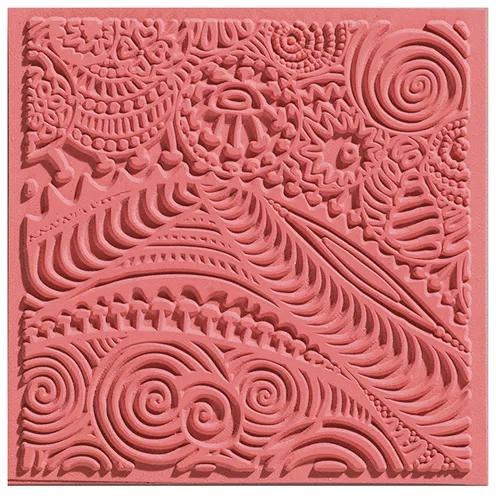 Cernit Freestyle texture plate - Grey (Pack x10)