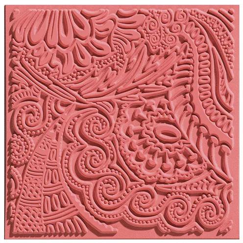 Cernit texture plate Moments - Grey (Pack x10)