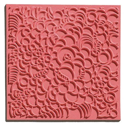 Cernit texture plate Bubbles - Grey (Pack x10)