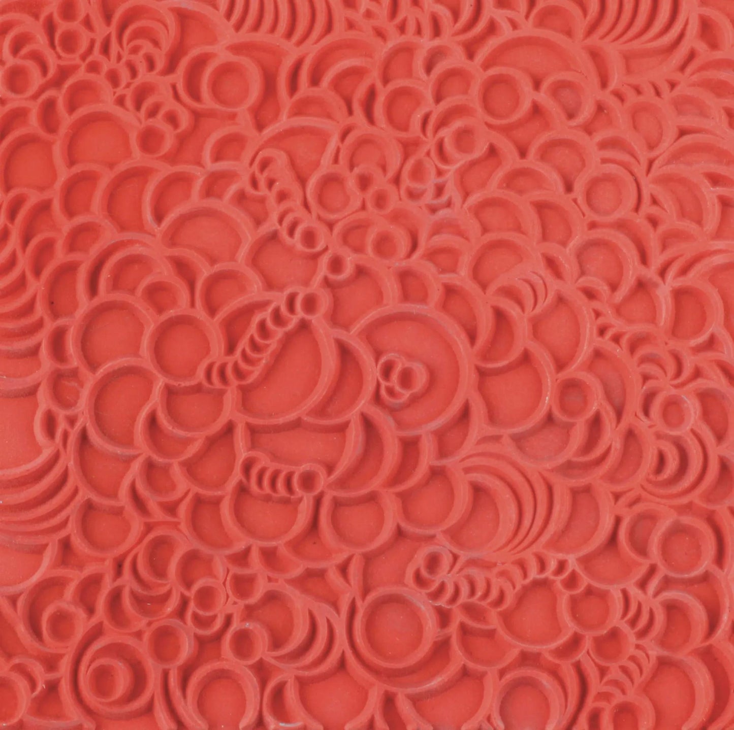 Cernit texture plate Bubbles - Grey (Pack x10)