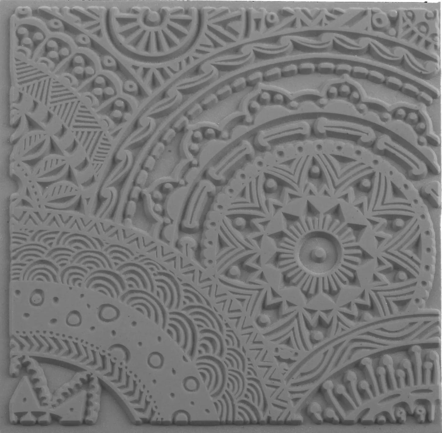 Cernit texture plate Stars - Grey (Pack x10)