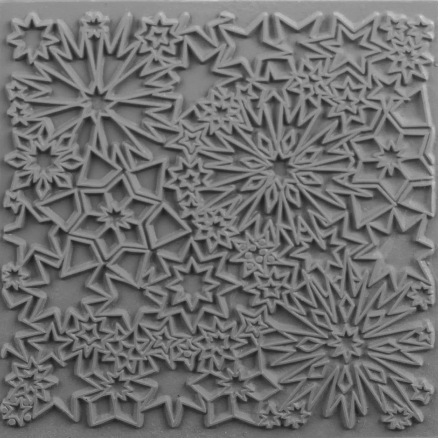 Cernit Constellation texture plate - Grey (Pack x10)