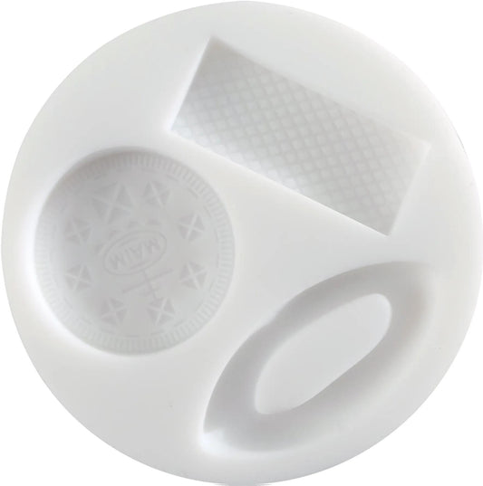 Cernit silicone mold Biscuits - White (Pack x10)