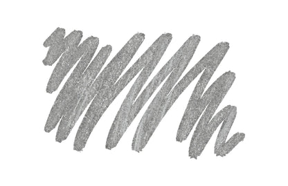 DARWI Marqueur Peinture Textile Opaque Pointe Conique Fine 2mm - Argent (Lot x6)