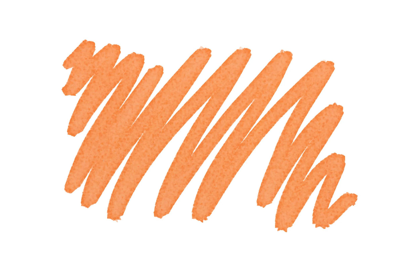 DARWI Marker Textile Painting Opaque Pointe Conique Fine 2mm - Orange 752 (Pack x6)