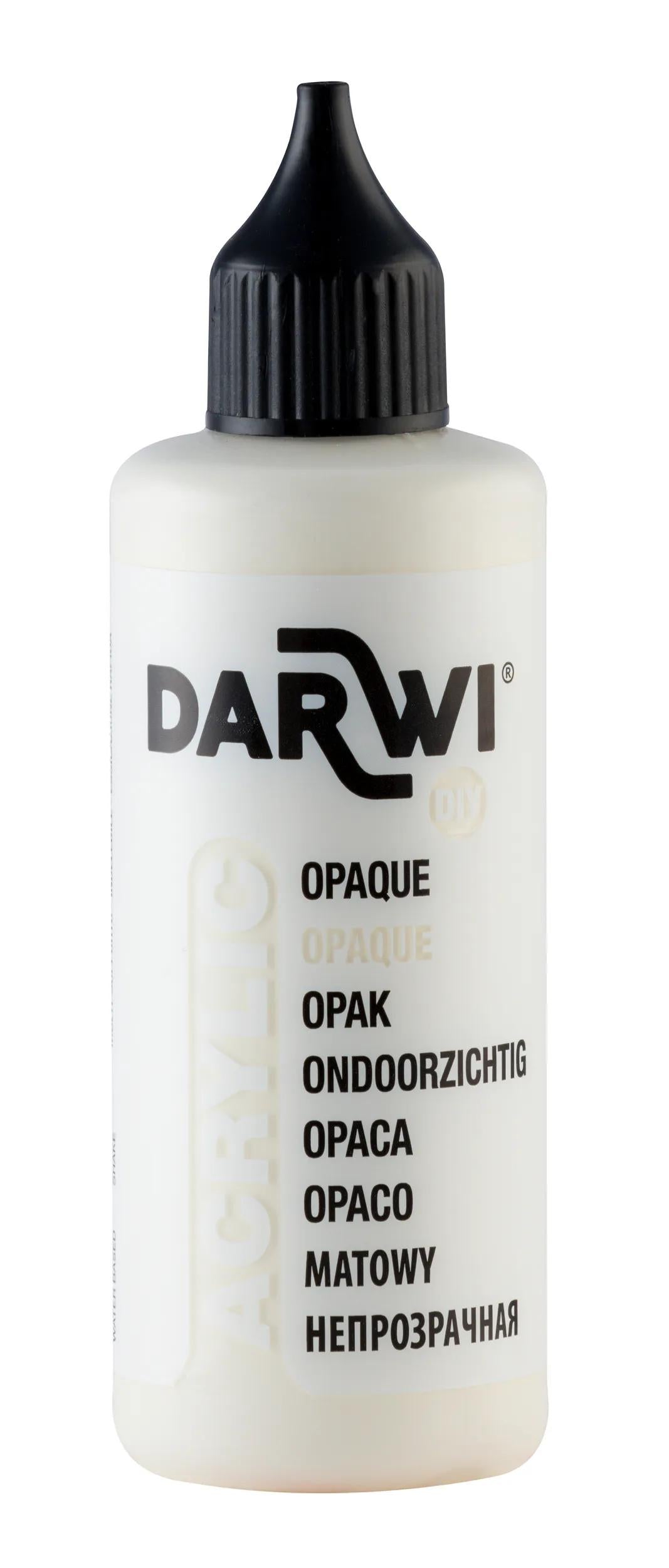 Darwi 80ml bottle Universal Acrylic Painting Opaque - Ivory 015 (Pack x5)
