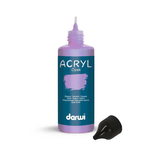 Darwi 80 ml bottle of Universal Acrylic Paint Opaque - Glycine 933 (Pack x5)