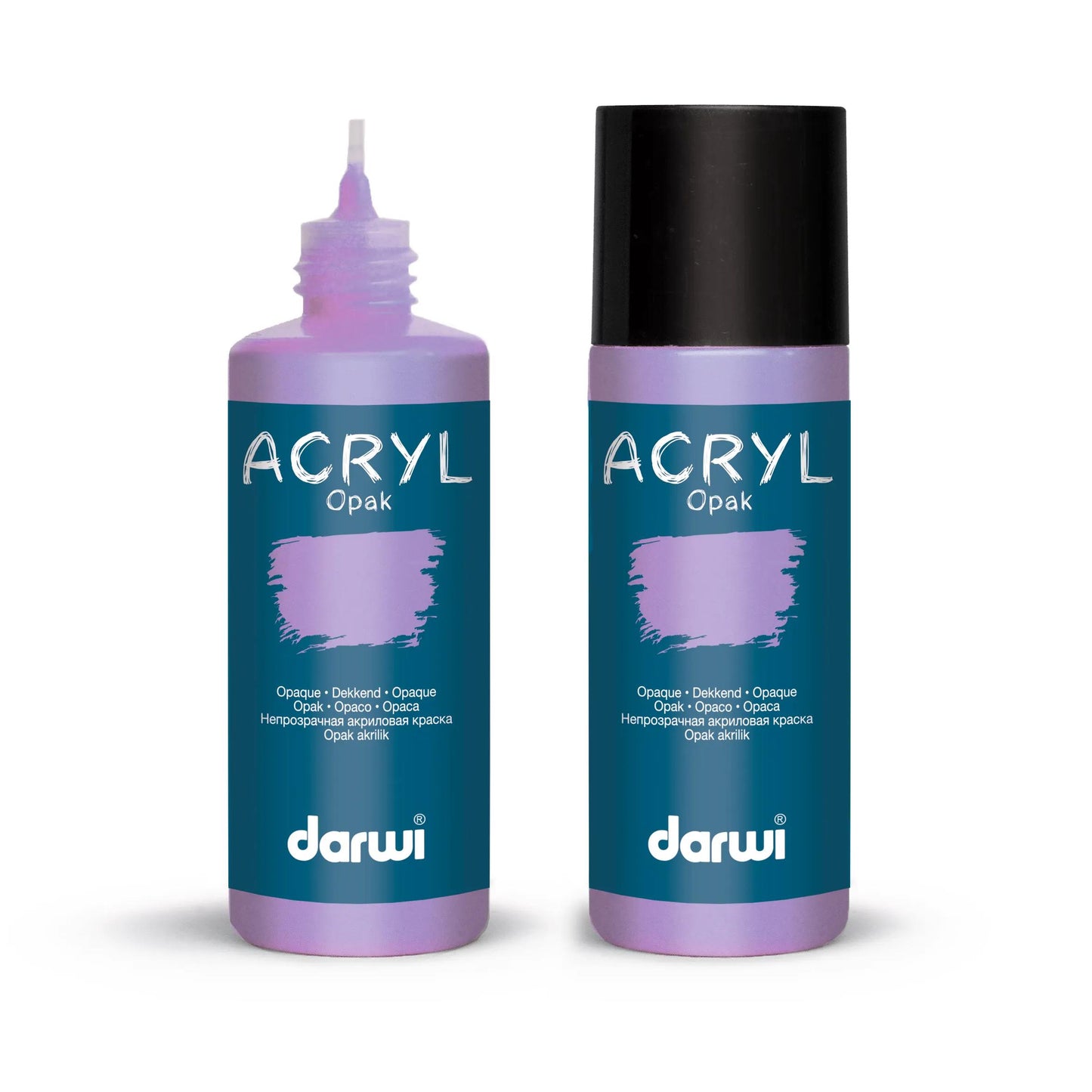 Darwi 80 ml bottle of Universal Acrylic Paint Opaque - Glycine 933 (Pack x5)