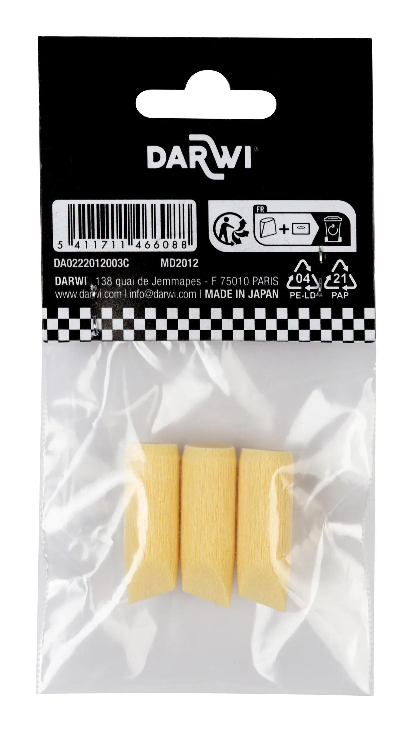 MARBEL Replacement tips markers 12mm (3 pieces) (Pack x5)