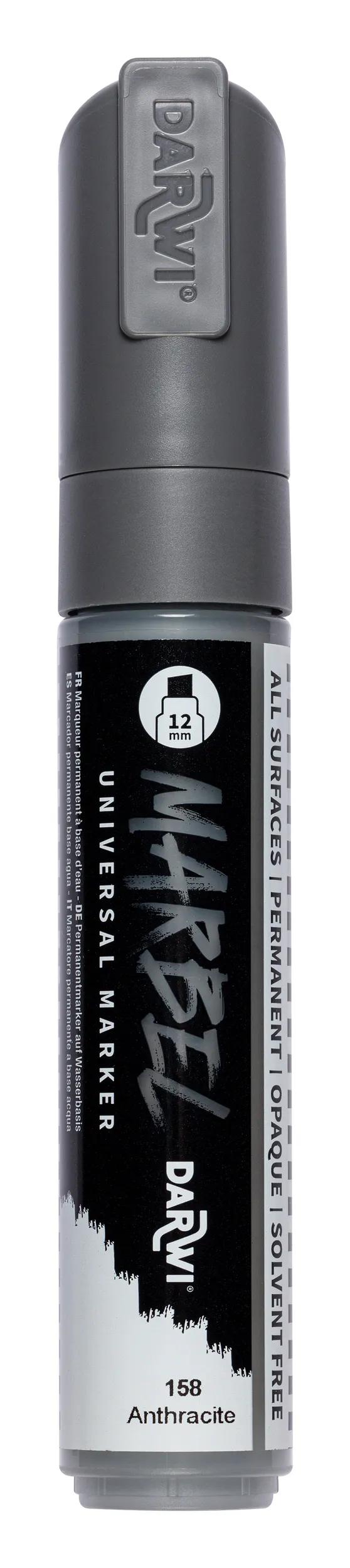 MARBEL Universal Marker Pointe Biseau Large 12mm - Anthracite 158 (Pack x3)