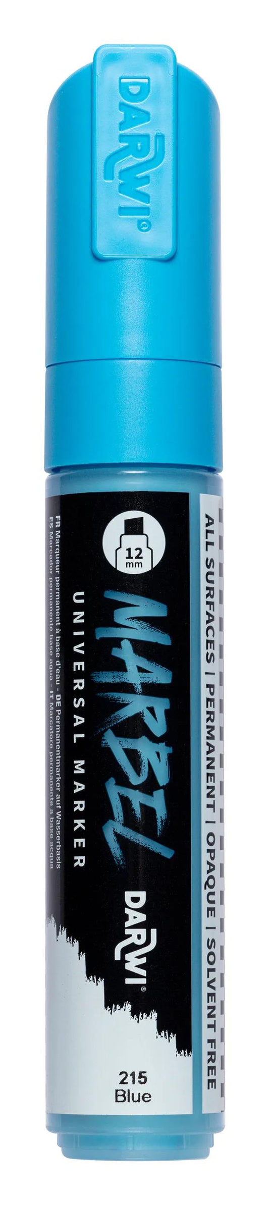 MARBEL Universal Marker Pointe Biseau Large 12mm - Blue 215 (Pack x3)