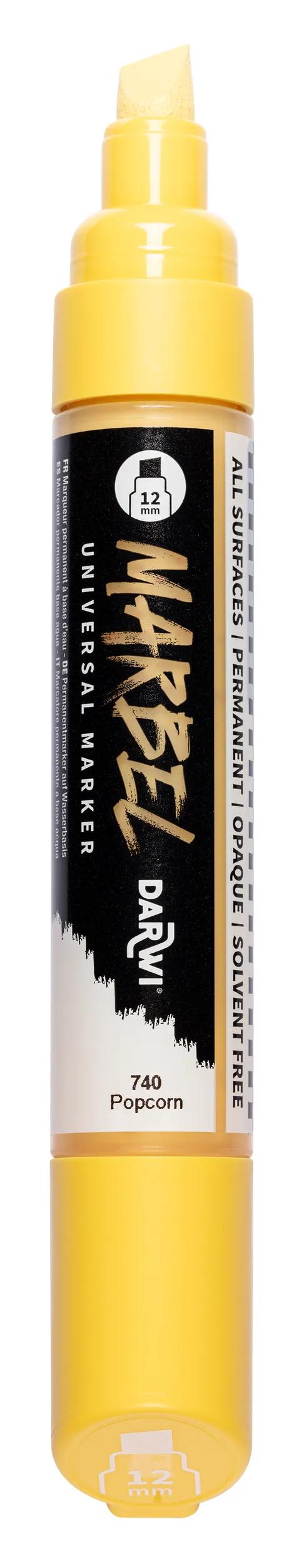 MARBEL Universal Marker Pointe Biseau Large 12mm - Popcorn 740 (Pack x3)