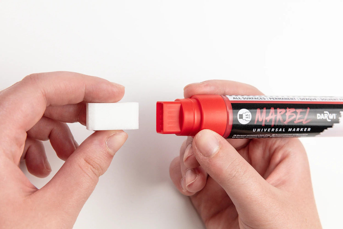 MARBEL Replacement tips markers 15mm (3 pieces) (Pack x5)