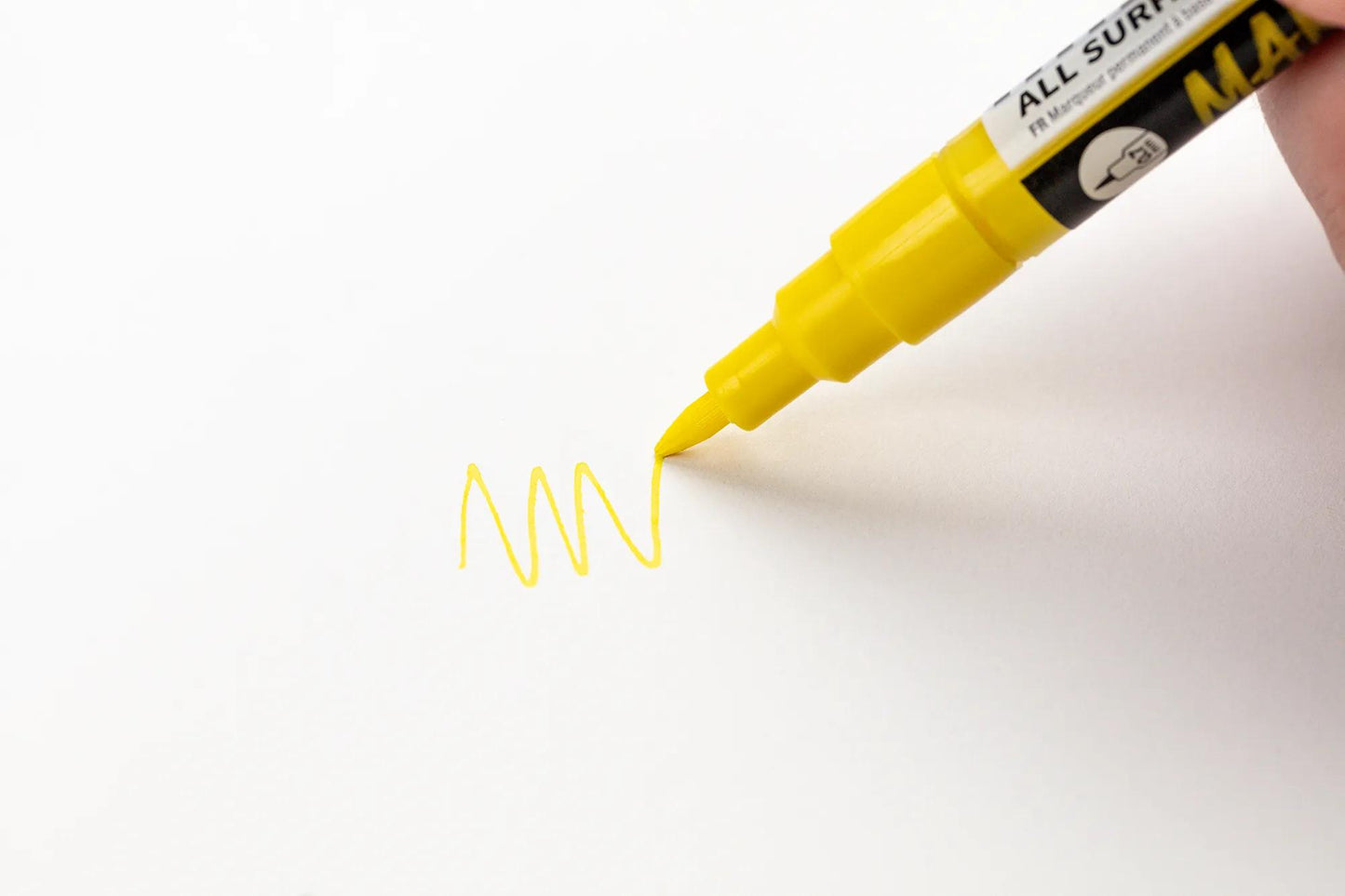 MARBEL Universal Point Point Marker Extra Fine 0.7mm - Sun yellow 720 (Pack x6)