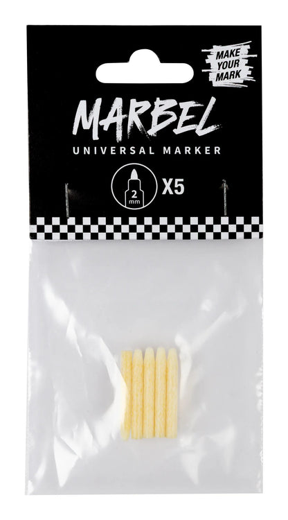 MARBEL Replacement points 2mm markers (5 pieces) (Pack x5)