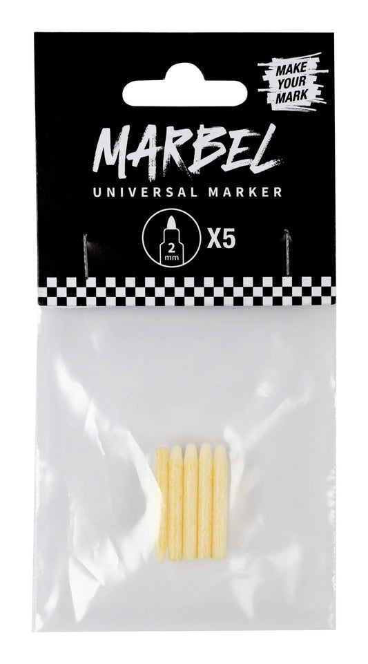 MARBEL Replacement points 2mm markers (5 pieces) (Pack x5)