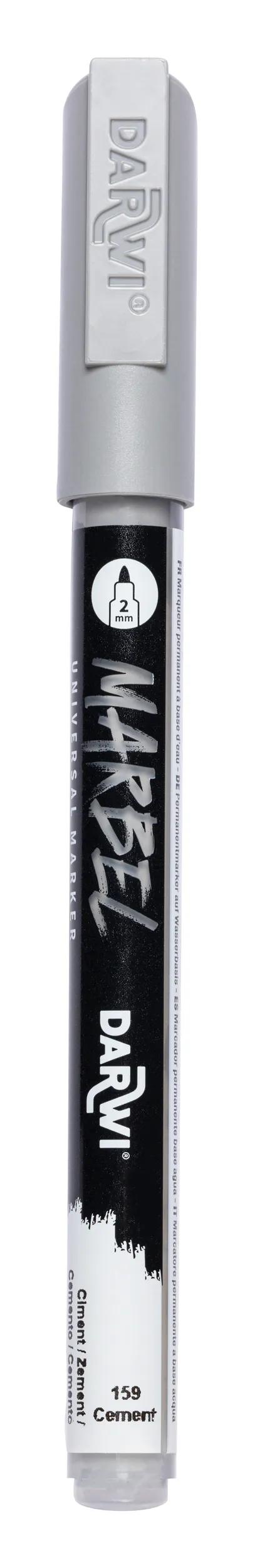 MARBEL Universal Marker Pointe Conique Fine 2mm - Cement 159 (Pack x6)