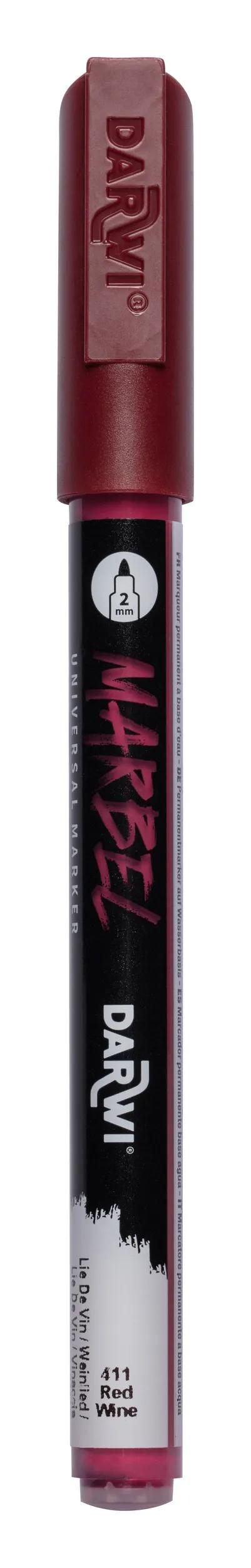 MARBEL Universal Marker Pointe Conique Fine 2mm - Wine honey 411 (Pack x6)