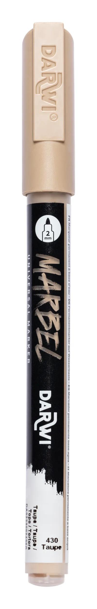 MARBEL Universal Marker Pointe Conique Fine 2mm - Taupe 430 (Pack x6)