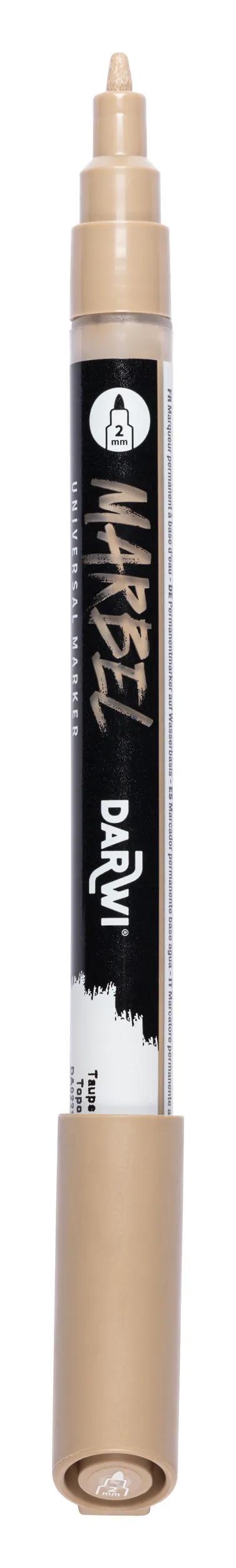 MARBEL Universal Marker Pointe Conique Fine 2mm - Taupe 430 (Pack x6)