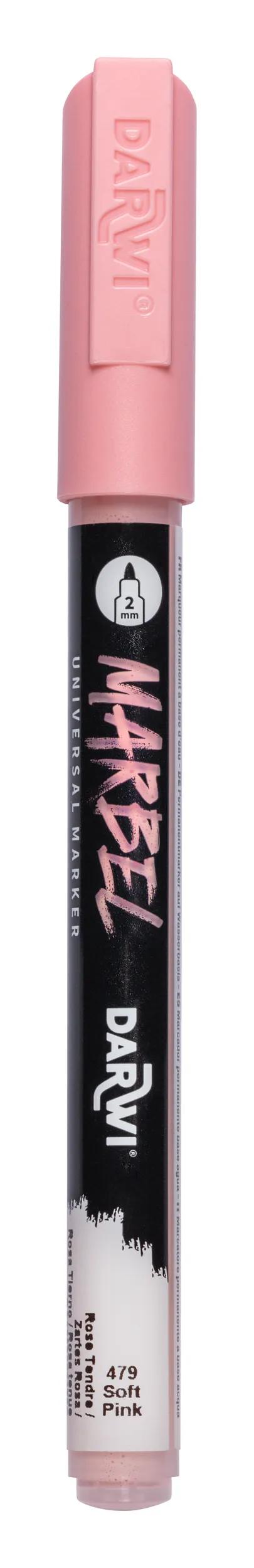 MARBEL Universal Marker Pointe Conique Fine 2mm - Soft pink 479 (Pack x6)
