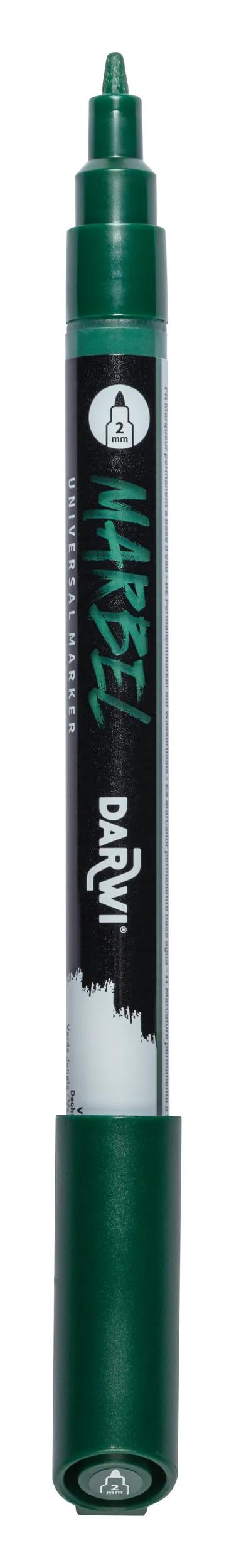 MARBEL Universal Pointe Conique Fine 2mm marker - jungle green 680 (Pack x6)