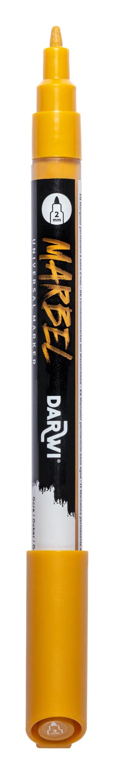 MARBEL Universal Marker Pointe Conique Fine 2mm - Ocre 746 (Pack x6)