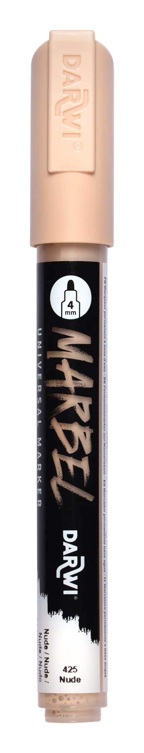 MARBEL Universal Marker Pointe Ronde Medium 4mm - Nude 425 (Pack x6)